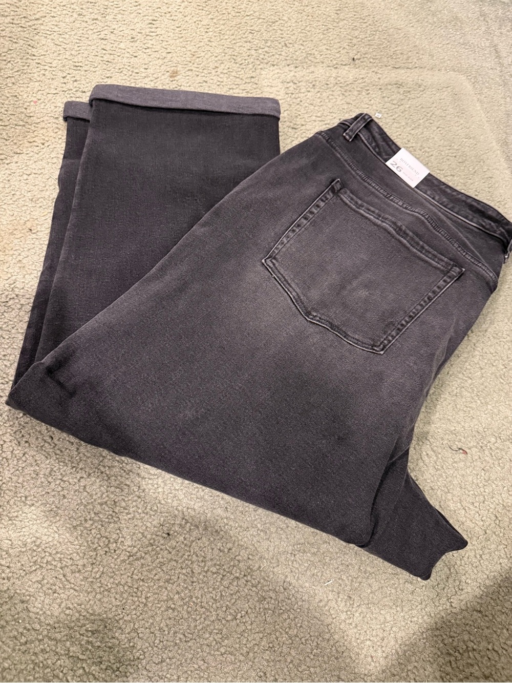 Lane Bryant Black Boyfriend Jeans